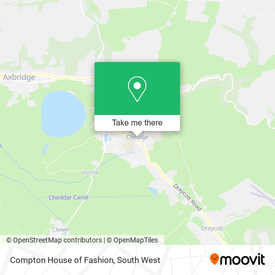 Compton House of Fashion map