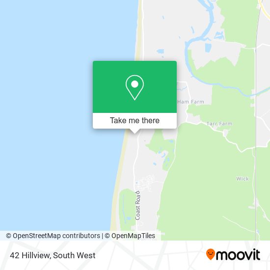 42 Hillview map