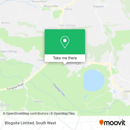 Blogsite Limited map