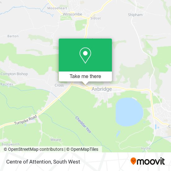 Centre of Attention map