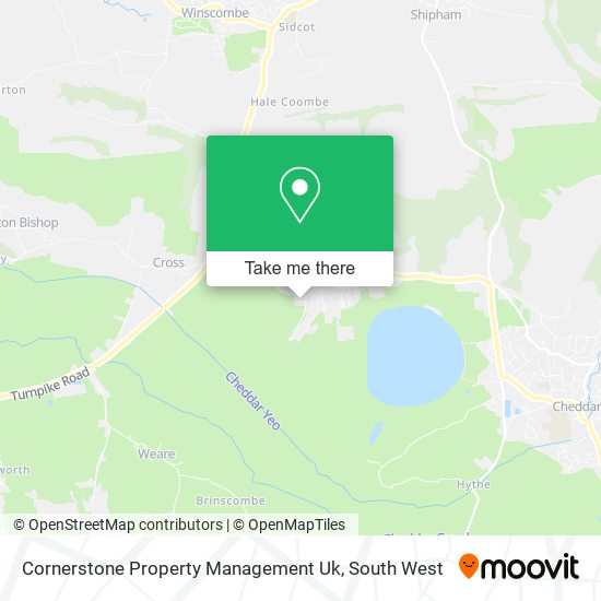 Cornerstone Property Management Uk map
