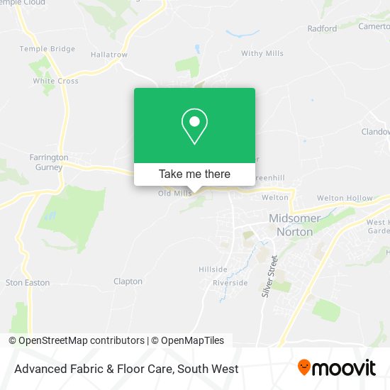 Advanced Fabric & Floor Care map