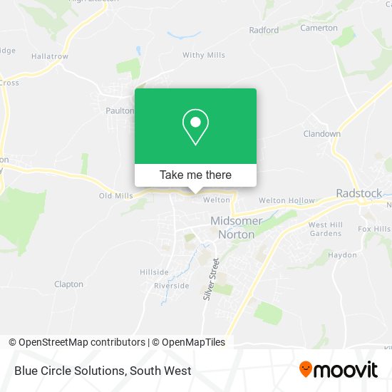 Blue Circle Solutions map