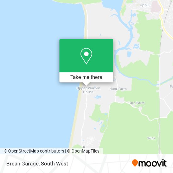 Brean Garage map