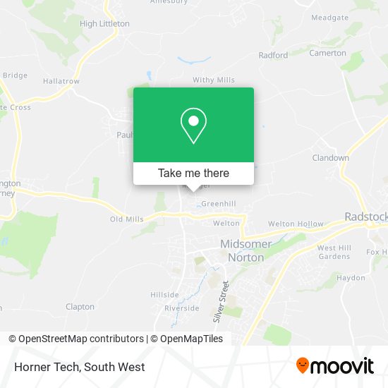 Horner Tech map