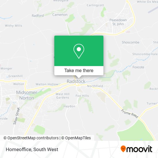 Homeoffice map