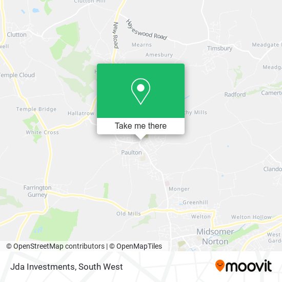 Jda Investments map