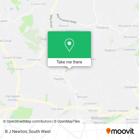 B J Newton map