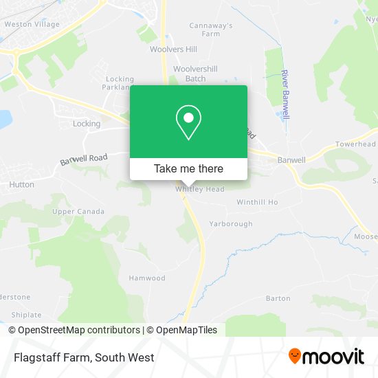 Flagstaff Farm map