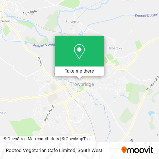 Rooted Vegetarian Cafe Limited map