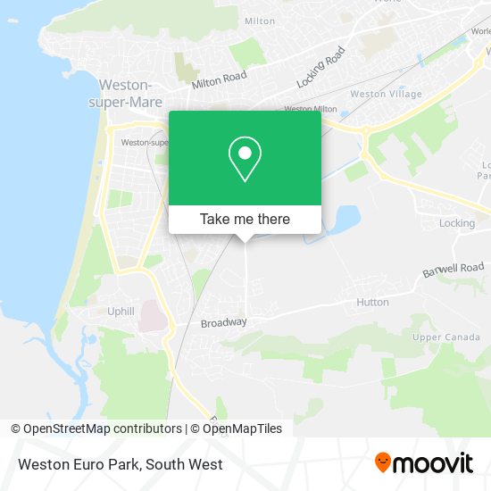 Weston Euro Park map