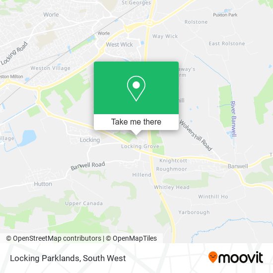 Locking Parklands map