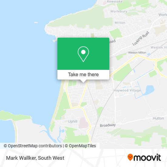 Mark Wallker map