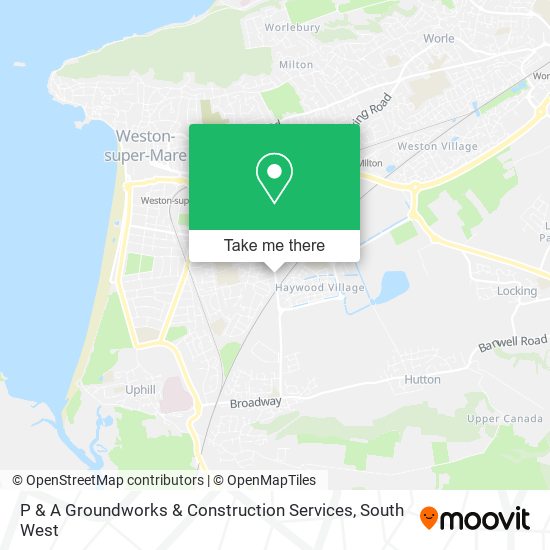 P & A Groundworks & Construction Services map