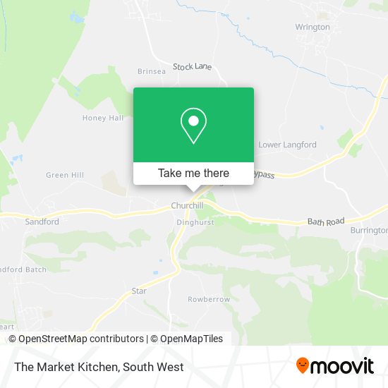 The Market Kitchen map