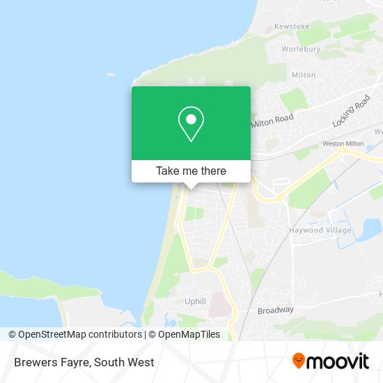 Brewers Fayre map