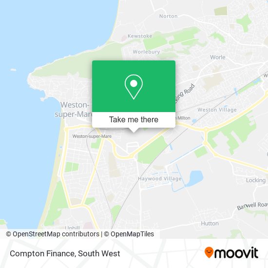 Compton Finance map