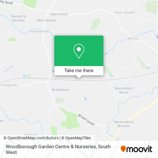 Woodborough Garden Centre & Nurseries map