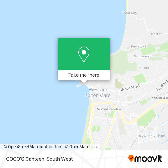 COCO'S Canteen map