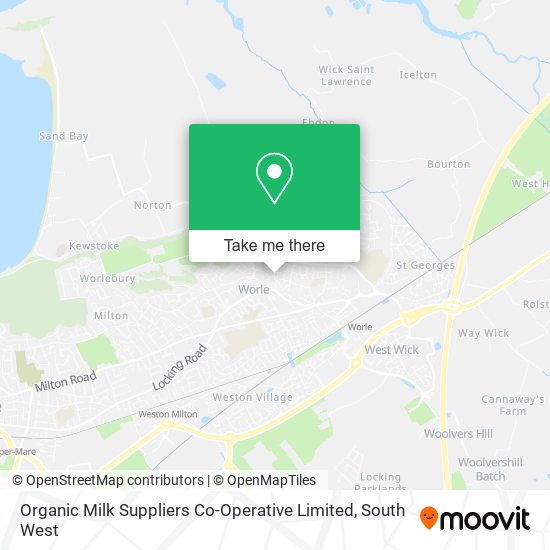 Organic Milk Suppliers Co-Operative Limited map