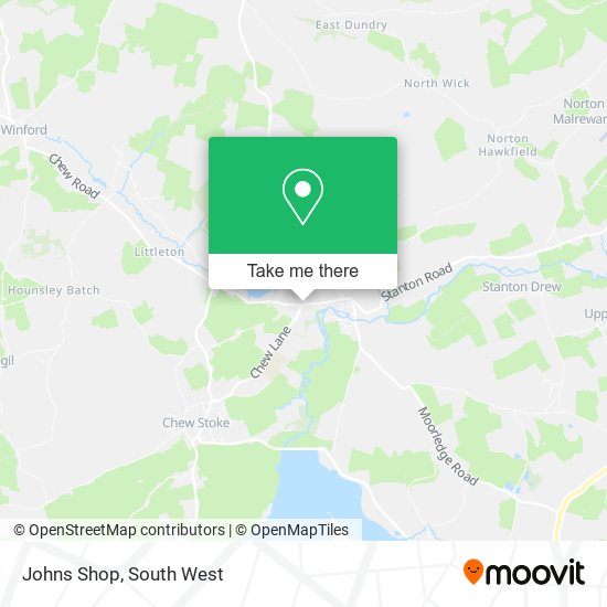 Johns Shop map