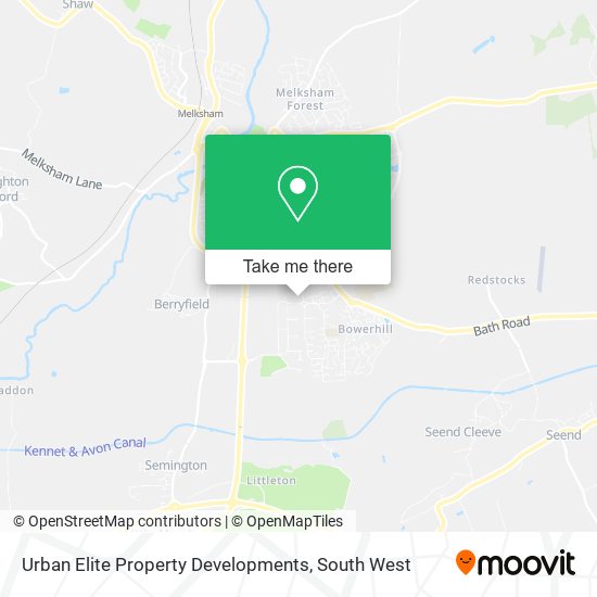 Urban Elite Property Developments map