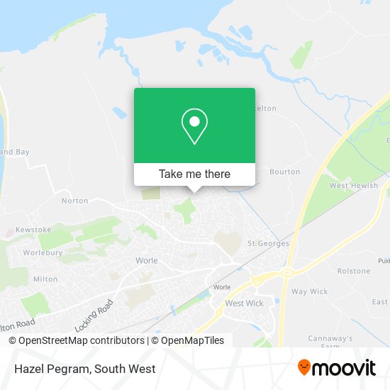 Hazel Pegram map