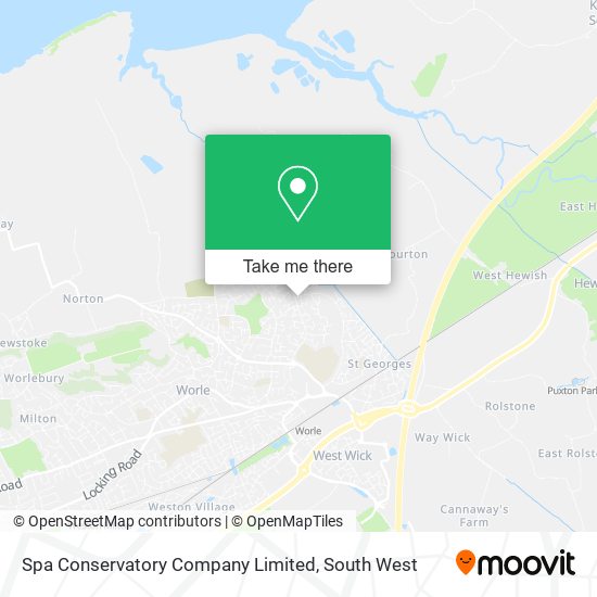 Spa Conservatory Company Limited map