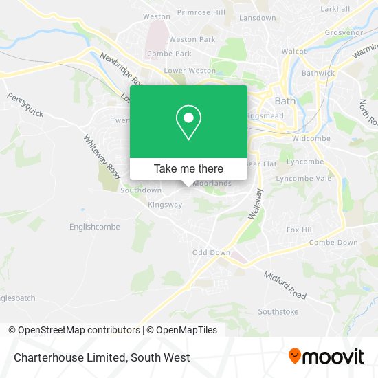 Charterhouse Limited map