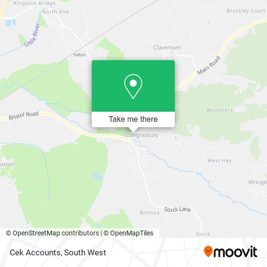 Cek Accounts map