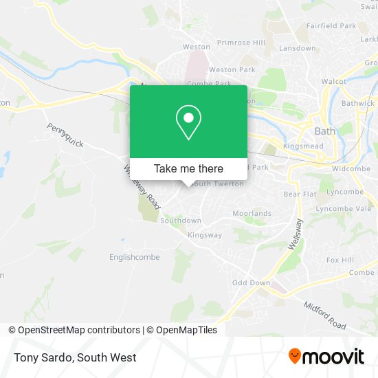 Tony Sardo map