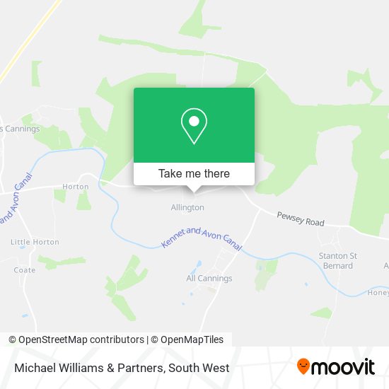Michael Williams & Partners map