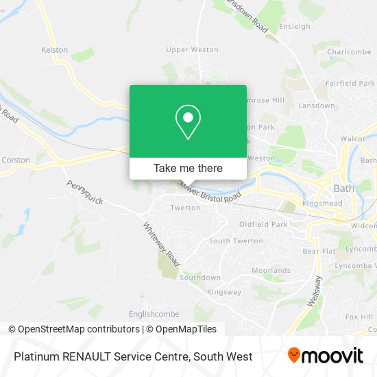 Platinum RENAULT Service Centre map