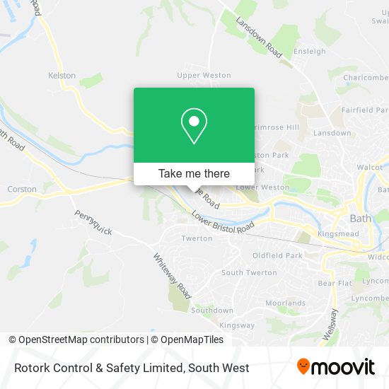 Rotork Control & Safety Limited map