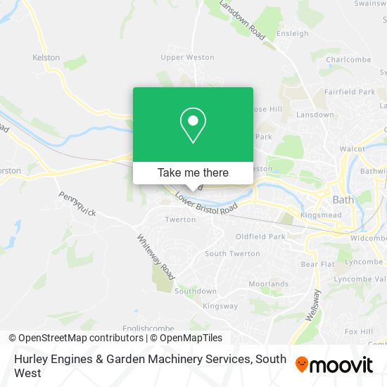 Hurley Engines & Garden Machinery Services map