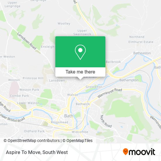 Aspire To Move map