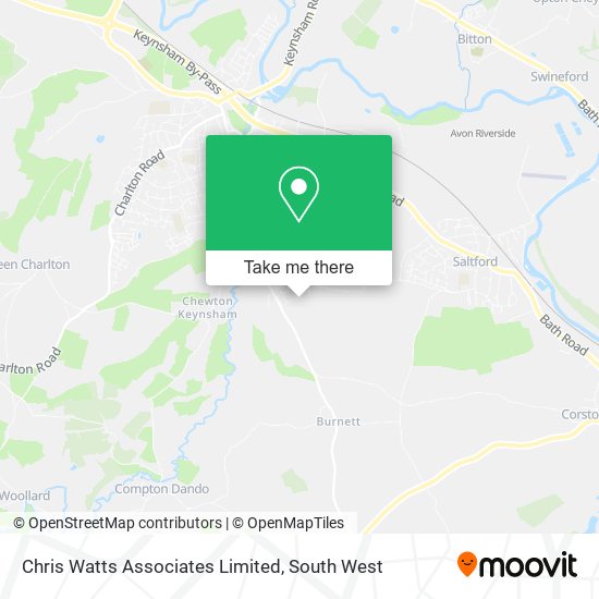 Chris Watts Associates Limited map