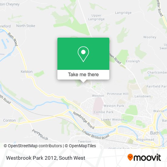 Westbrook Park 2012 map