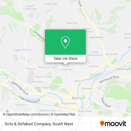 Sofa & Sofabed Company map