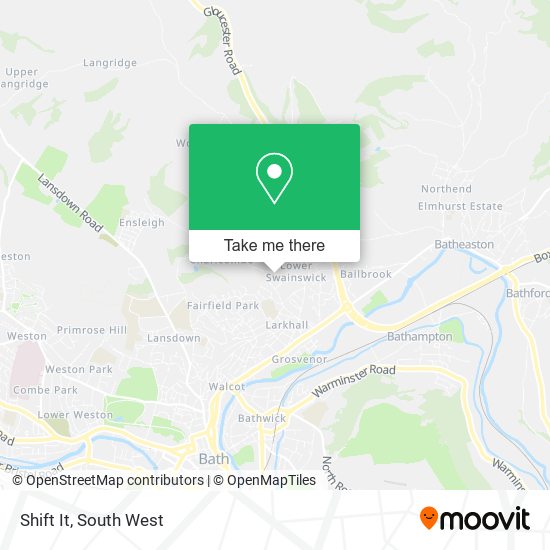 Shift It map
