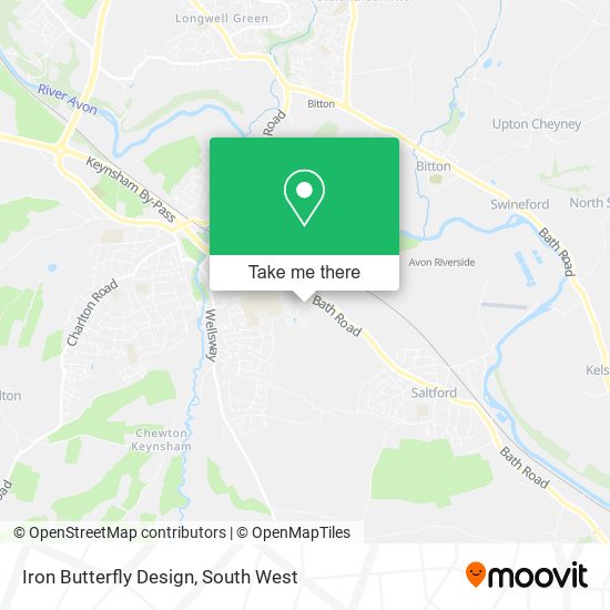 Iron Butterfly Design map