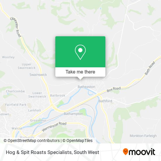 Hog & Spit Roasts Specialists map