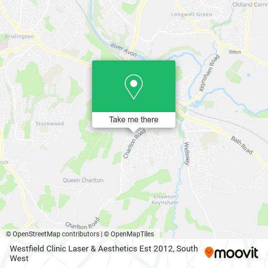 Westfield Clinic Laser & Aesthetics Est 2012 map