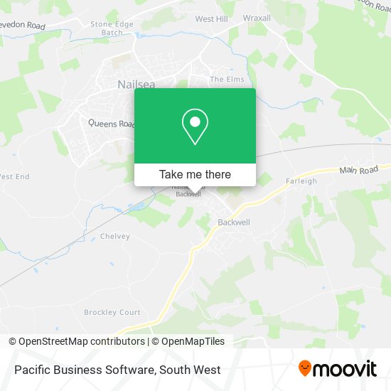 Pacific Business Software map