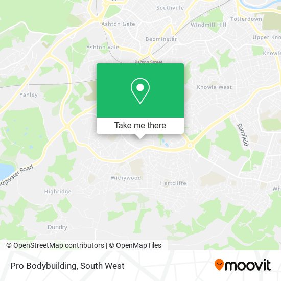 Pro Bodybuilding map
