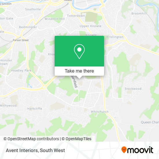 Avent Interiors map