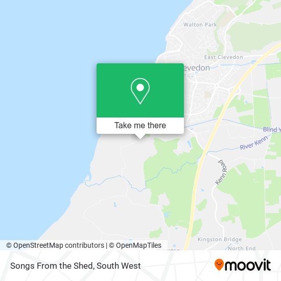 Songs From the Shed map