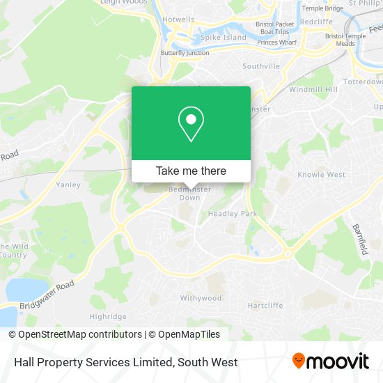 Hall Property Services Limited map