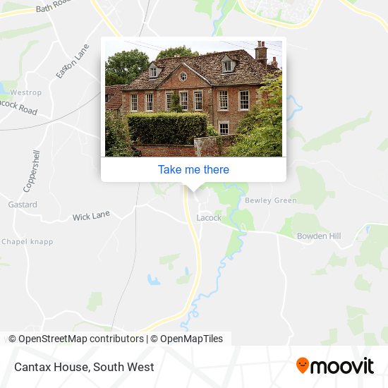 Cantax House map