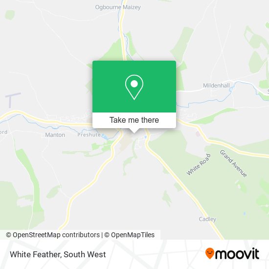 White Feather map